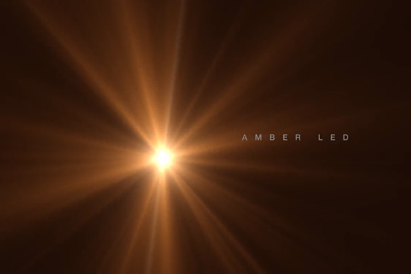 Amber and Red LED